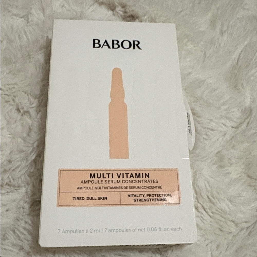 BABOR Multi Vitamin Ampoule Serum Concentrates